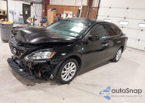 2019 Nissan Sentra Sv из США, поврежденный, VIN 3N1AB7AP6KY352207